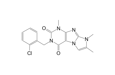 1H-imidazo[2,1-f]purine-2,4(3H,8H)-dione, 3-[(2-chlorophenyl)methyl]-1,7,8-trimethyl-