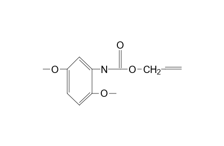 2,5-dimethoxycarbanilic acid, allyl ester