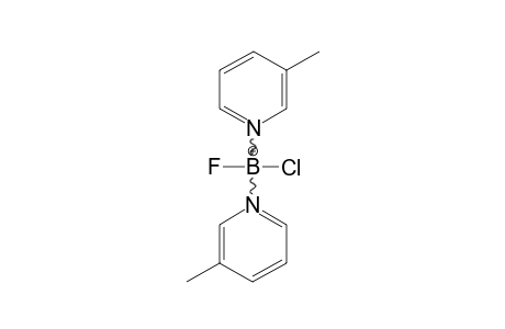 BIS-(3-METHYLPYRIDINE)-CHLORO-FLUORO-BORON-CATION