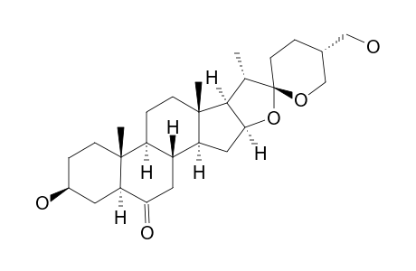 3beta,27-DIHYDROXY-(25S)-5alpha-SPIROSTAN-6-ONE