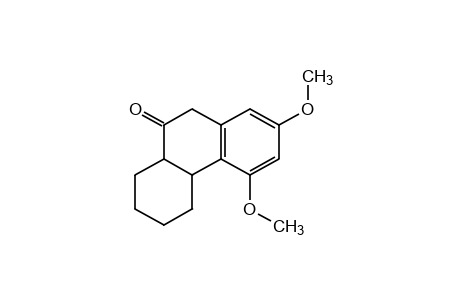 2,4-dimethoxy-4b,5,6,7,8,8a-hexahydro-9(10H)-phenanthrone