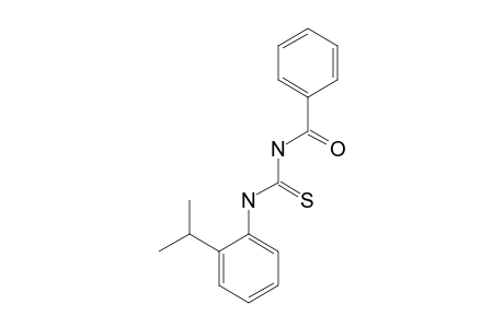 1-benzoyl-3-(o-cumetnyl)-2-thiourea