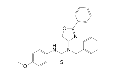 4-[1-Benzyl-3-(4-methoxyphenyl)thioureido]-2-phenyl-2-oxazoline