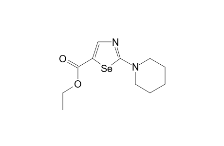 2-piperidino-1,3-selenazole-5-carboxylic acid ethyl ester