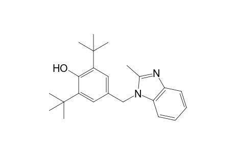 2,6-DI-tert-BUTYL-alpha-(2-METHYL-1-BENZIMIDAZOLYL)-p-CRESOL