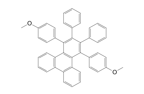 9,12-bis(p-methoxyphenyl)-10,11-diphenyltriphenylene