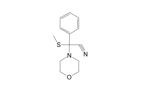 alpha-(METHYLTHIO)-alpha-PHENYL-4-MORPHOLINEACETONITRILE