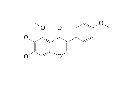 6-HYDROXY-4',5,7-TRIMETHOXYISOFLAVONE