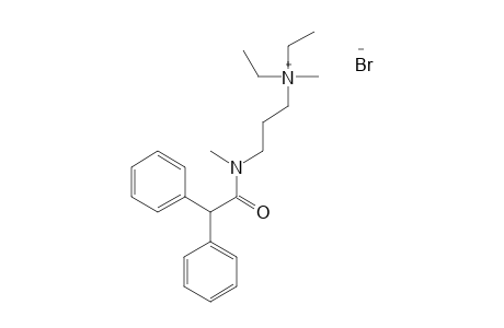 DIETHYL[3-(2,2-DIPHENYL-N-METHYLACETAMIDO)PROPYL]METHYLAMMONIUM BROMIDE