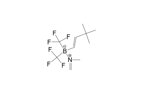 Ethene(E), 1-t-butyl-2-[[N-bis(trifluoromethyl)borane]methylmethyleneimine]-