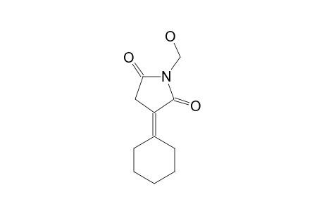 CYCLOHEXYLIDENE-N-HYDROXYMETHYLSUCCINIMIDE