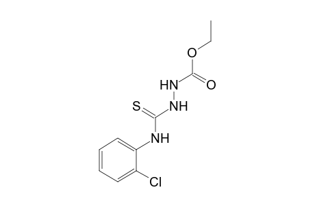 3-[(o-chlorophenyl)thiocarbamoyl] carbazic acid, ethyl ester