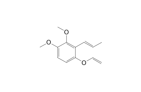 1,2-Dimethoxy-3-[(E)-prop-1-enyl]-4-vinyloxy-benzene