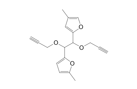 2-Methyl-5-[2'-(4"-methylfuran-2"-yl)-1',2'-bis(prop-2"'-ynyloxy)ethyl]-furan