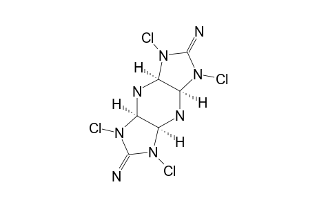 2,6-DIIMINODODECAHYDRODIIMIDAZO-[4,5-B:4',5'-E]-PYRAZINE-TETRAHYDROCHLORIDE