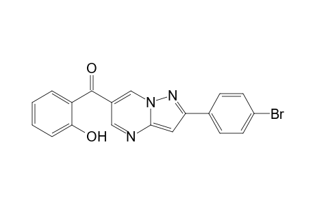 6-(2-HYDROXYBENZOYL)-2-(4-BROMOROPHENYL)-PYRAZOLO-[1,5-A]-PYRIMIDINE