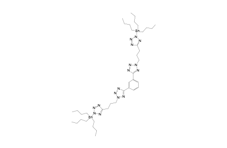 1,3-BIS-[{(2-3-[(2-TRIBUTYLSTANNYL)-TETRAZOL-5-YL]-PROPYL}-TETRAZOL-5-YL)-BENZENE(2-N,2-N'')