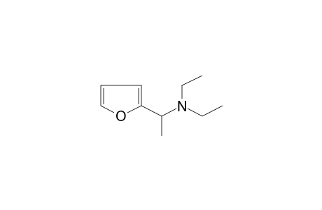 2-Furanmethanamine, N,N-diethyl-.alpha.-methyl-