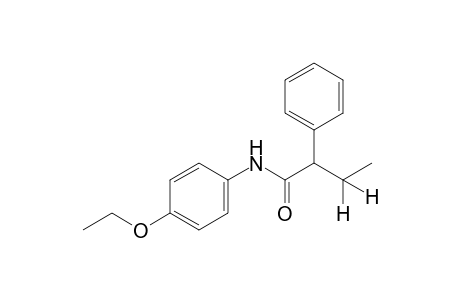 2-phenyl-p-butyrophenetidide