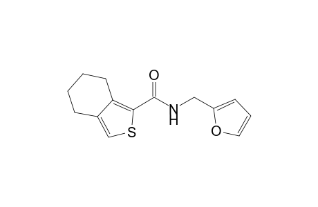 4,5,6,7-Tetrahydro-benzo[c]thiophene-1-carboxylic acid (furan-2-ylmethyl)-amide