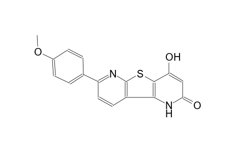 6-hydroxy-11-(4-methoxyphenyl)-8-thia-3,10-diazatricyclo[7.4.0.0²,⁷]trideca-1(9),2(7),5,10,12-pentaen-4-one