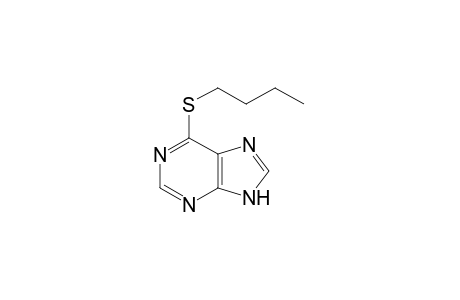 6-(butylthio)purine