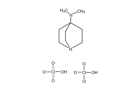 4-(DIMETHYLAMINO)QUINUCLIDINE, DIPERCHLORATE