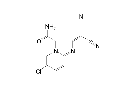 2-((2Z)-5-chloro-2-{[(Z)-2,2-dicyanoethenyl]imino}pyridinyl)acetamide