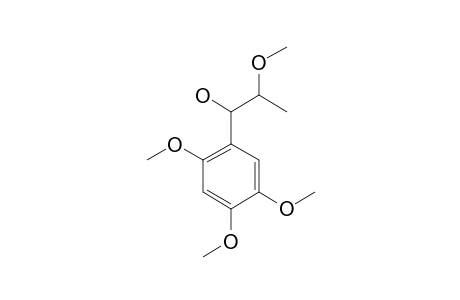 1-(2,4,5-TRIMETHOXYPHENYL)-1-HYDROXY-2-METHOXYPROPANE