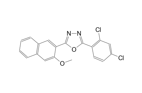 2-(2,4-Dichlorophenyl)-5-(3-methoxy-2-naphthyl)-1,3,4-oxadiazole