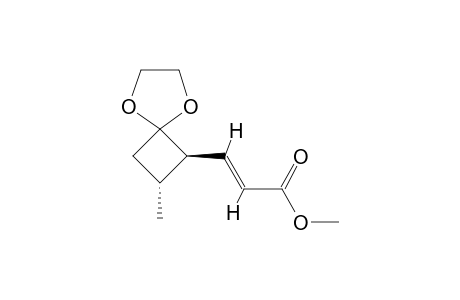 METHYL-(TRANS,E)-3-(2-METHYL-5,8-DIOXASPIRO-[3.4]-OCT-1-YL)-2-PROPENOATE