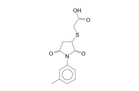 [2,5-Dioxo-1-(m-tolyl)-3-pyrrolidinylthio]acetic acid