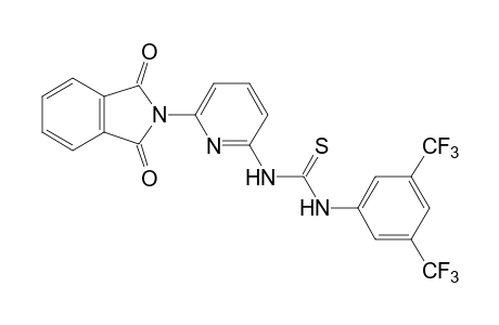 1-(alpha,alpha,alpha,alpha',alpha',alpha'-HEXAFLUORO-3,5-XYLYL)-3-(6-PHTHALIMIDO-2-PYRIDYL)-2-THIOUREA