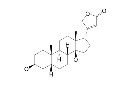 3-BETA,14-DIHYDROXY-5-BETA,14-BETA,17-ALPHA-CARD-20(22)-ENOLIDE