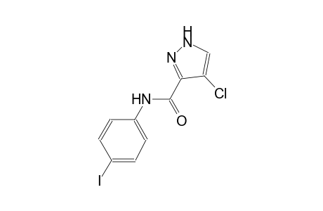 4-chloro-N-(4-iodophenyl)-1H-pyrazole-3-carboxamide