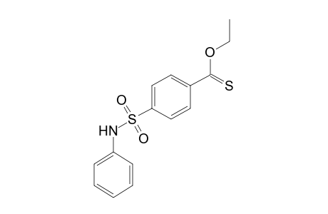 p-(phenylsulfamoyl)thiobenzoic acid, o-ethyl ester