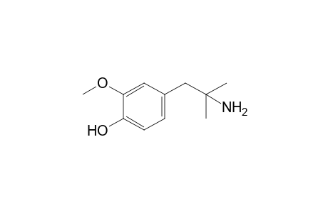 4-(2-amino-2-methylpropyl)-2-methoxyphenol