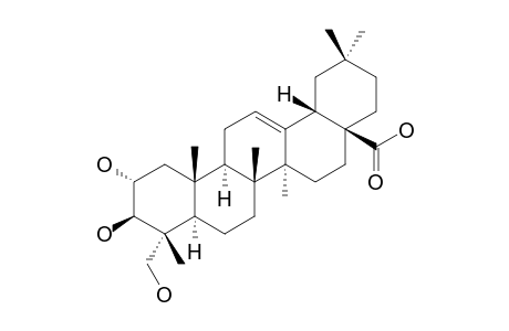 ARJUNOLIC-ACID;2-ALPHA,3-BETA,23-TRIHYDROXY-OLEAN-12-EN-28-OIC-ACID