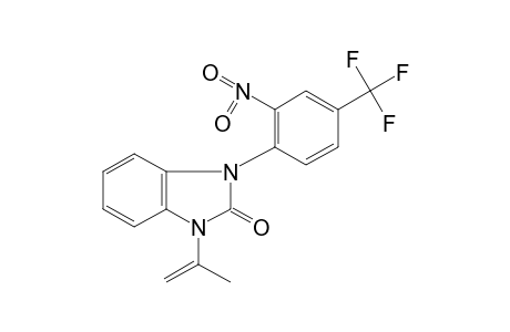 1-ISOPROPENYL-3-(2-NITRO-alpha,alpha,alpha-TRIFLUORO-p-TOLYL)-2-BENZIMIDAZOLINONE