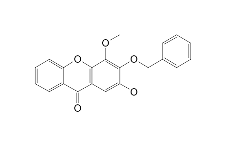 3-BENZYLOXY-2-HYDROXY-4-METHOXY-XANTHONE