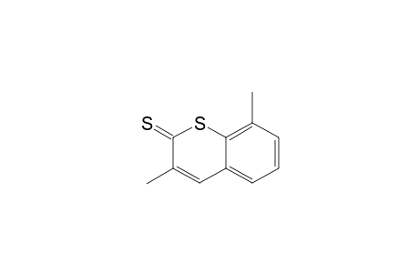 3,8-Dimethyl-benzothiopyran-2-thione