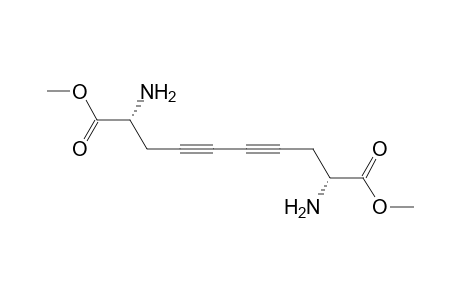 Dimethyl (2R,9R)-2,9-diamino-4,6-decadiynoate