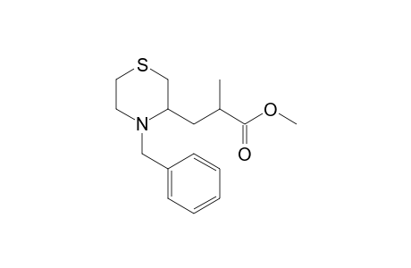 Methyl 2-methyl-3-[2-(1-benzylthiomorpholino)]propanoate