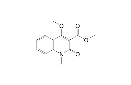 1,2-dihydro-4-methoxy-1-methyl-2-oxo-3-quinolinecarboxylic acid, methyl ester