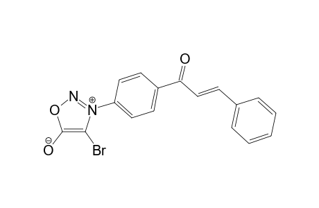 4-BROMO-3-[PARA-(3'-PHENYL-ACRYL-1'-OYL)]-PHENYLSYDNONE