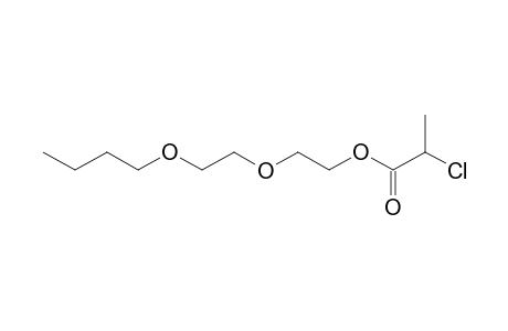 2-chloropropionic acid, 2-(2-butoxyethoxy)ethyl ester