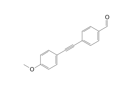 4-[(4-Methoxyphenyl)ethynyl]benzaldehyde