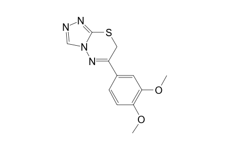 6-(3,4-Dimethoxy-phenyl)-7H-[1,2,4]triazolo[3,4-b][1,3,4]thiadiazine