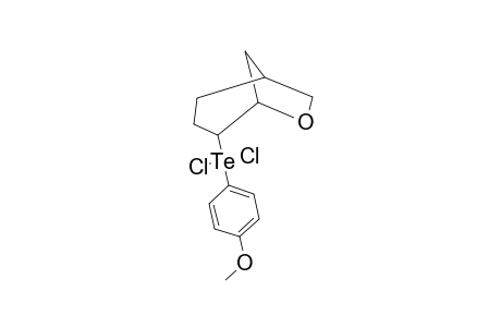 4'-METHOXYPHENYL-(TRANS-6-OXABICYClO-[3.2.1]-OCT-4-YL)-TELLURIUM-(4)-DICHLORIDE