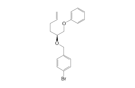 1-Bromanyl-4-(1-phenoxyhex-5-en-2-yloxymethyl)benzene